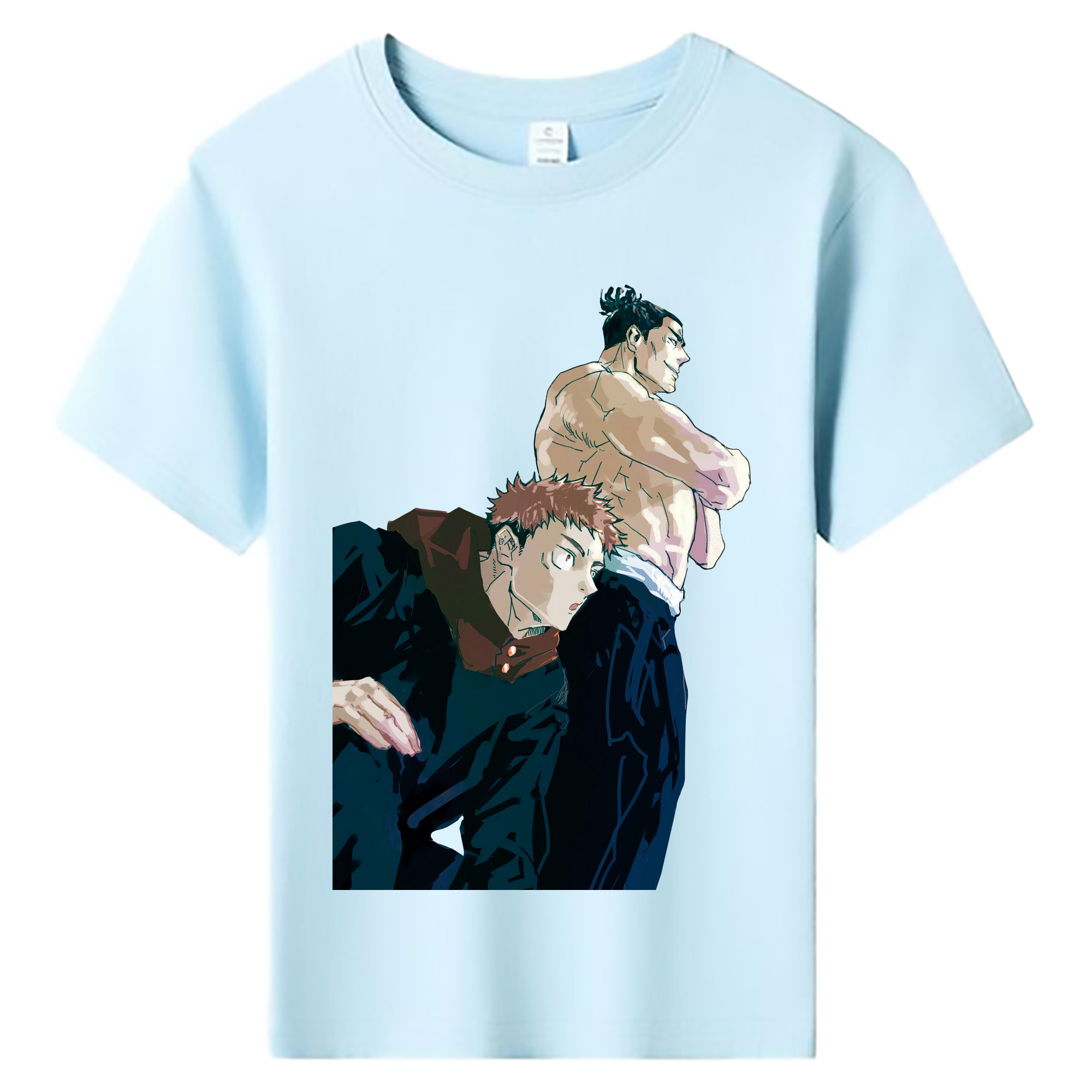 （画像用） 呪術廻戦 Jujutsu Kaisen 綿100％キッズTシャツ（フロントプリント）